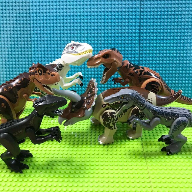 Lego - LEGO レゴ 互換 特大サイズ 恐竜 2点セット ジュラシック