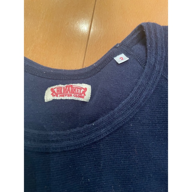 HOLLYWOOD RANCH MARKET(ハリウッドランチマーケット)のハリウッドランチマーケット　ロンT ジュンハシモト  ロンT サイズ3 メンズのトップス(Tシャツ/カットソー(七分/長袖))の商品写真