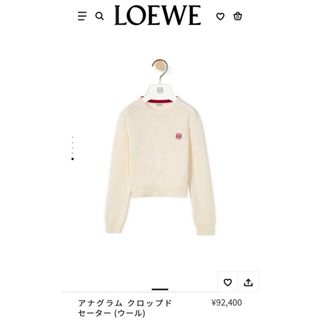 ロエベ ニット/セーター(レディース)（ウール）の通販 35点 | LOEWEの