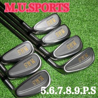 BO589 M.U.SPORTS レディース アイアン 7本 右利き