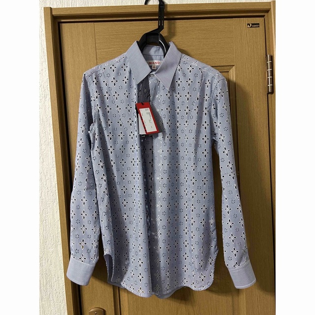 【定価以下！】MASU 23ss DIAMOND-CUT SHIRT(BLUE)