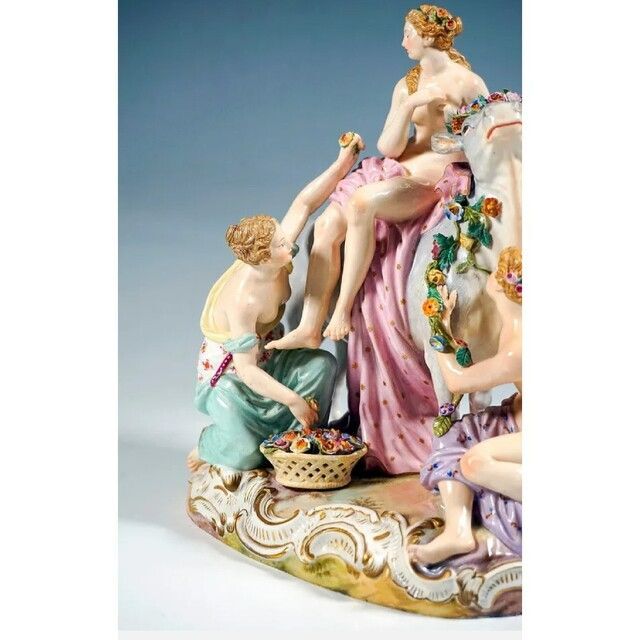 ●MEISSEN エウロパの誘拐 1級品 雄牛 フィギュリン マイセン ●MEISSEN エウロパの誘拐 1級品 雄牛 フィギュリン マイセン