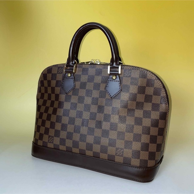 Louis Vuitton 美品 ダミエ アルマ ハンドバッグ ルイヴィトン 【お