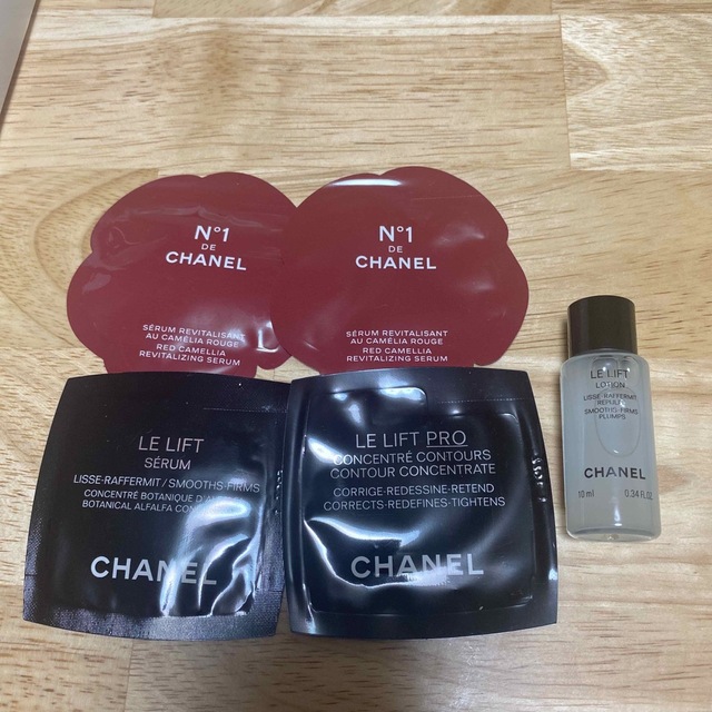 CHANEL(シャネル)のCHANEL化粧品 サンプル 化粧水 美容液 コスメ/美容のキット/セット(サンプル/トライアルキット)の商品写真