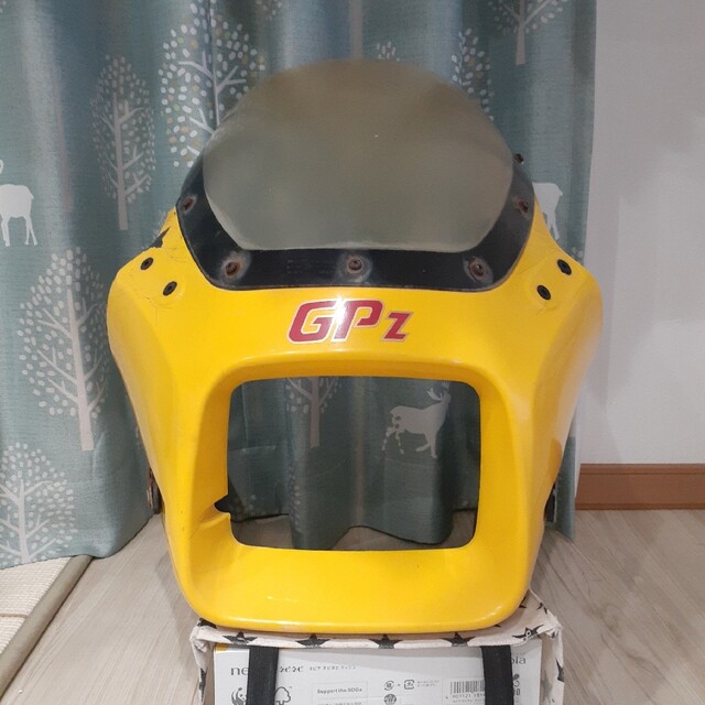 GPZ400F　アッパーカウル