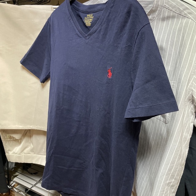 Ralph Lauren(ラルフローレン)のラルフローレン　半袖　Tシャツ　ネイビー レディースのトップス(Tシャツ(半袖/袖なし))の商品写真