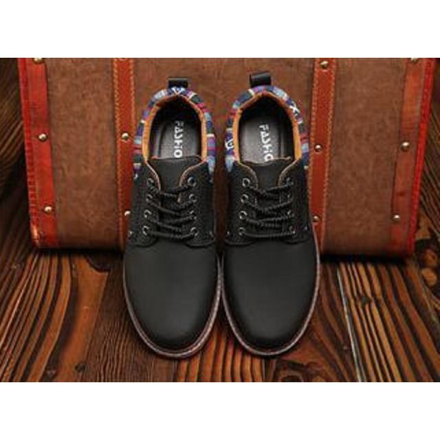 メンズ スニーカー 25cm ブラック ビジネス シューズ 防水 防滑 メンズの靴/シューズ(スニーカー)の商品写真