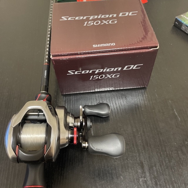 SHIMANO(シマノ)の機関良好　美品　21スコーピオンDC 150XG  シマノ　 スポーツ/アウトドアのフィッシング(リール)の商品写真