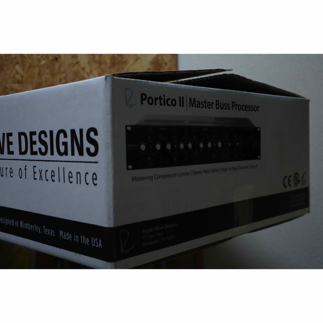 【未使用】PorticoⅡ Master Buss Processor 楽器のレコーディング/PA機器(エフェクター)の商品写真