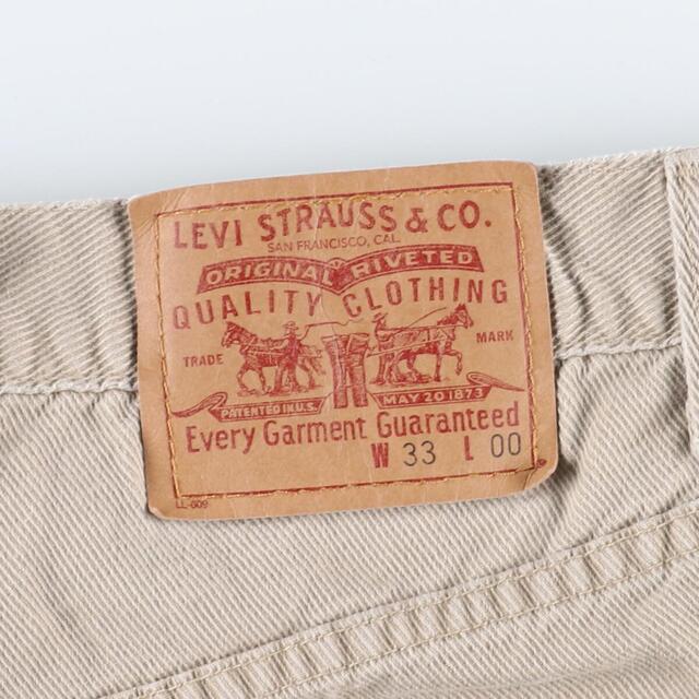 Levi's(リーバイス)の古着 90年代 リーバイス Levi's BOXY FIT コットンショーツ ショートパンツ USA製 メンズw33 ヴィンテージ /eaa327617 メンズのパンツ(ショートパンツ)の商品写真