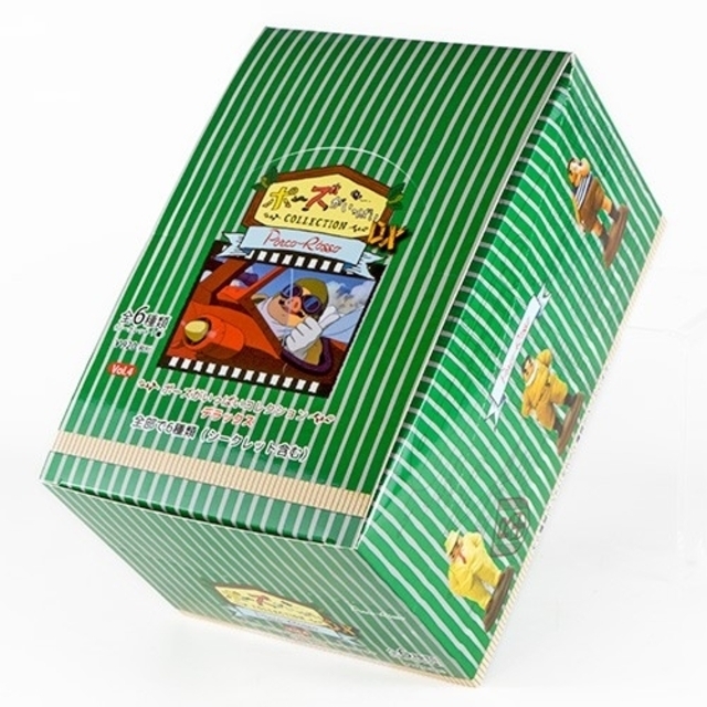 紅の豚　ポーズがいっぱいコレクションデラックス　ポルコロッソ ６種入 BOX