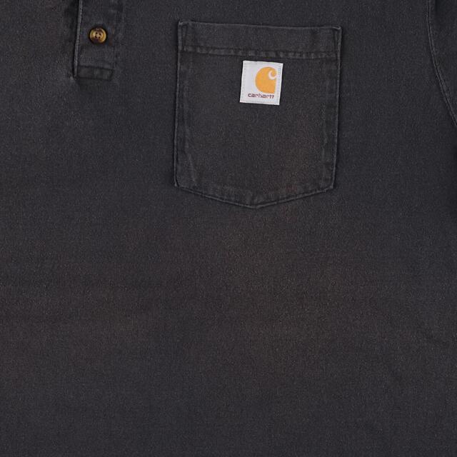 ビッグサイズ カーハート Carhartt ORIGINAL FIT ヘンリーネック 半袖 ポケットTシャツ メンズXXL /eaa324437