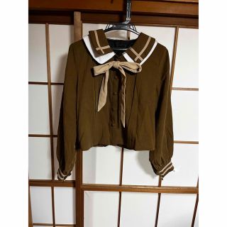 ユメテンボウ(夢展望)のセーラー服　セットアップ　ブラウン(セット/コーデ)