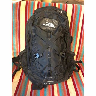 ザノースフェイス(THE NORTH FACE)のノースフェイス　ホットショット　中古　ブラック(バッグパック/リュック)