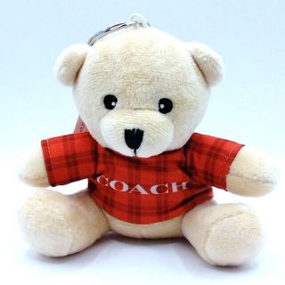 コーチ(COACH)の新品未使用　非売品　COACH　ベア　ぬいぐるみ　キーホルダー(キーホルダー)