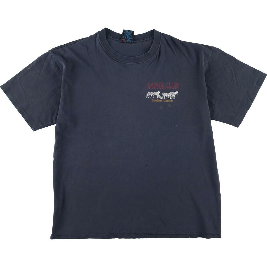 90年代 SOFFE'S Choise アニマルプリントTシャツ USA製 メンズL ヴィンテージ /eaa327423