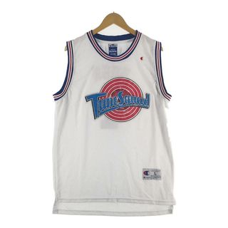 チャンピオン(Champion)の古着 チャンピオン Champion SPACE JAM スペースジャム メッシュタンクトップ ゲームシャツ メンズM /eaa324923(タンクトップ)