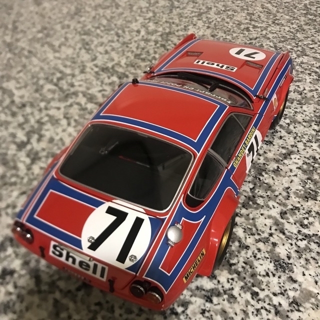 フェラーリ365GTB4デイトナ コンペツォーネ No.71 ルマン1974年 4