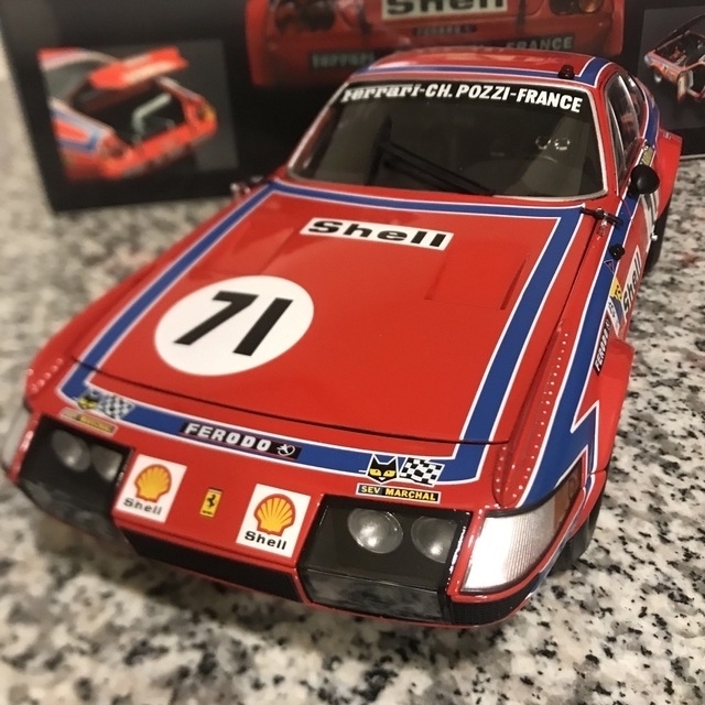 フェラーリ365GTB4デイトナ コンペツォーネ No.71 ルマン1974年 7