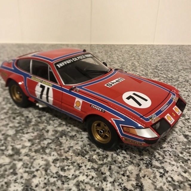 フェラーリ365GTB4デイトナ コンペツォーネ No.71 ルマン1974年 2