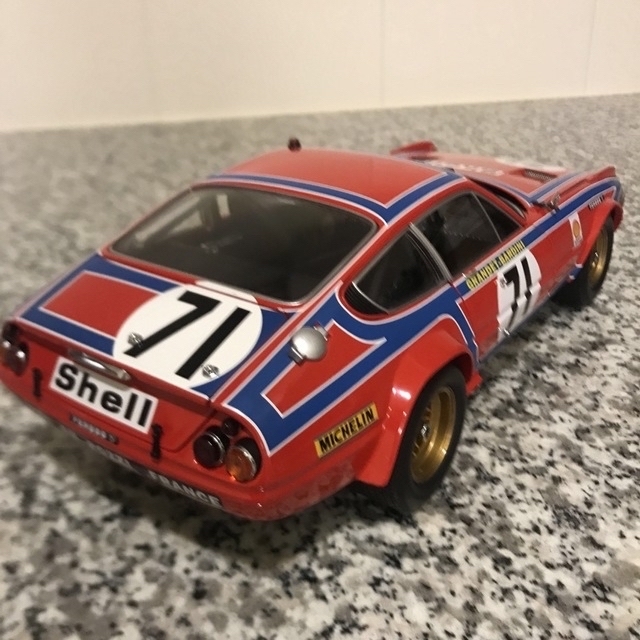 フェラーリ365GTB4デイトナ コンペツォーネ No.71 ルマン1974年 3