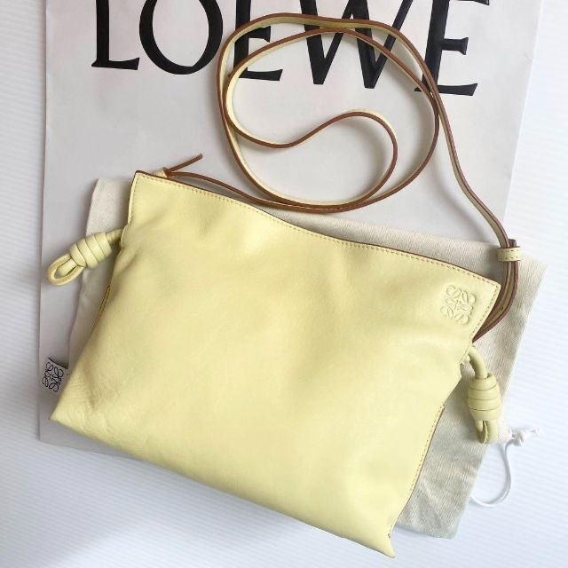 LOEWE(ロエベ)の❤️ロエベ❤️フラメンコクラッチミニ ショルダーバッグ イエロー レディースのバッグ(ショルダーバッグ)の商品写真