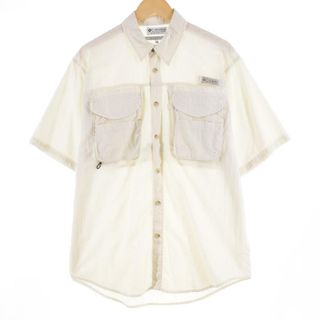 コロンビア(Columbia)の古着 コロンビア Columbia PFG 半袖 フィッシングシャツ メンズL /eaa327709(シャツ)