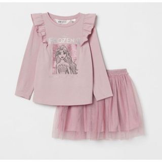 エイチアンドエム(H&M)の未使用未開封 アナと雪の女王 2アイテムセット とソフィアロンT 120/130(ワンピース)