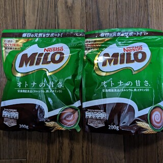 ネスレ(Nestle)のMILO オトナの甘さ　200g 2袋(その他)