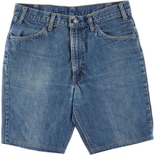 リーバイス(Levi's)の古着 70年代 リーバイス Levi's 646 デニムショーツ ハーフパンツ メンズw34 ヴィンテージ /eaa327513(ショートパンツ)