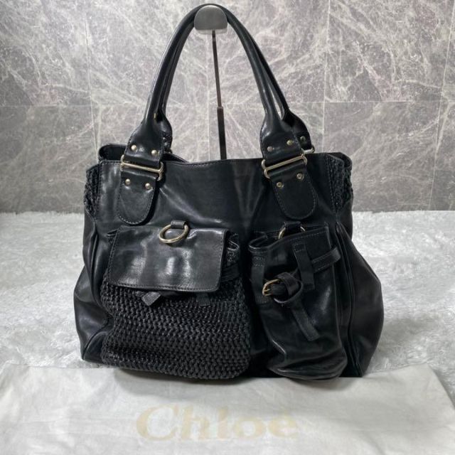 ファッション通販店 【美品】Chloe クロエ ハンドバッグ レザー トート