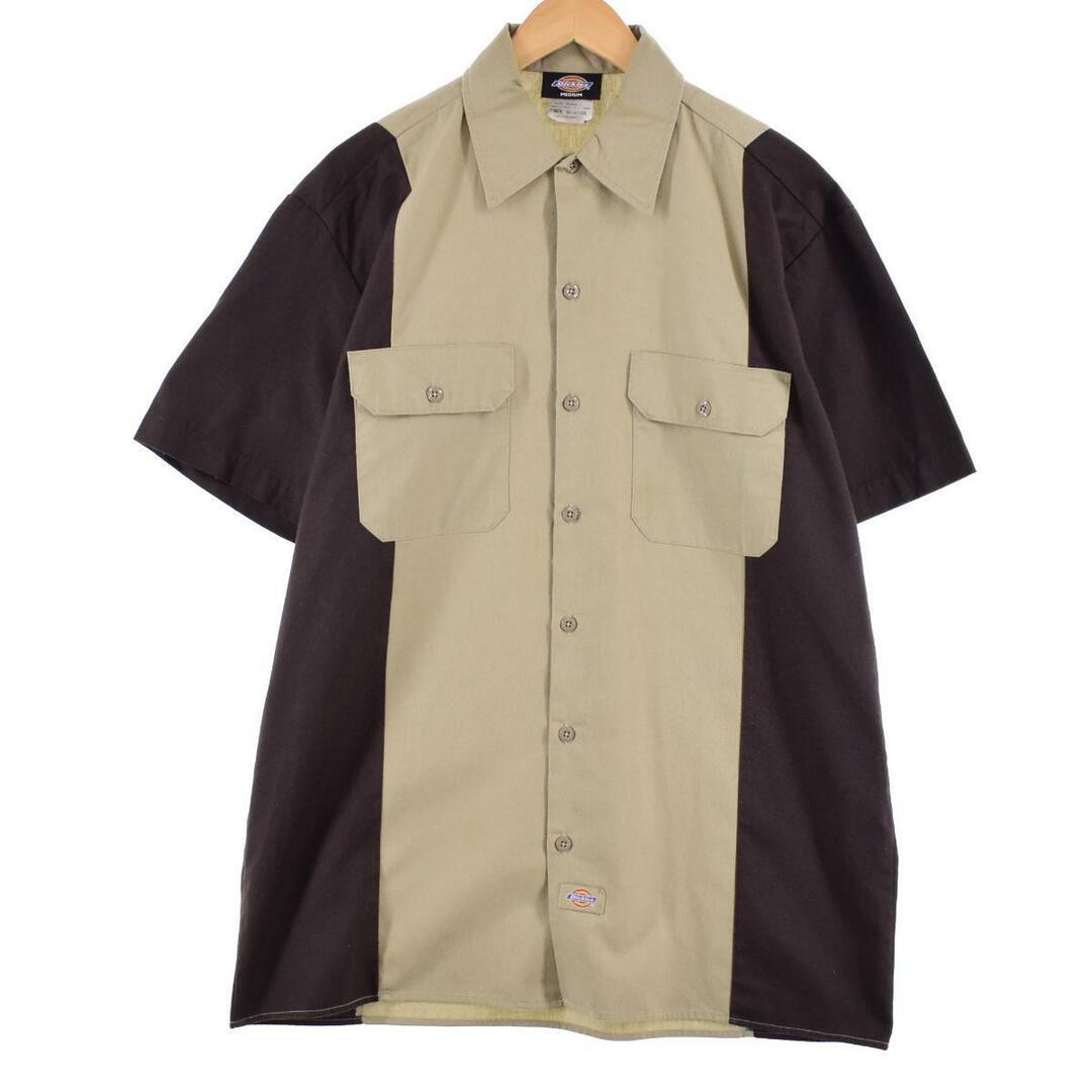 ディッキーズ Dickies 半袖 ワークシャツ メンズL /eaa327831