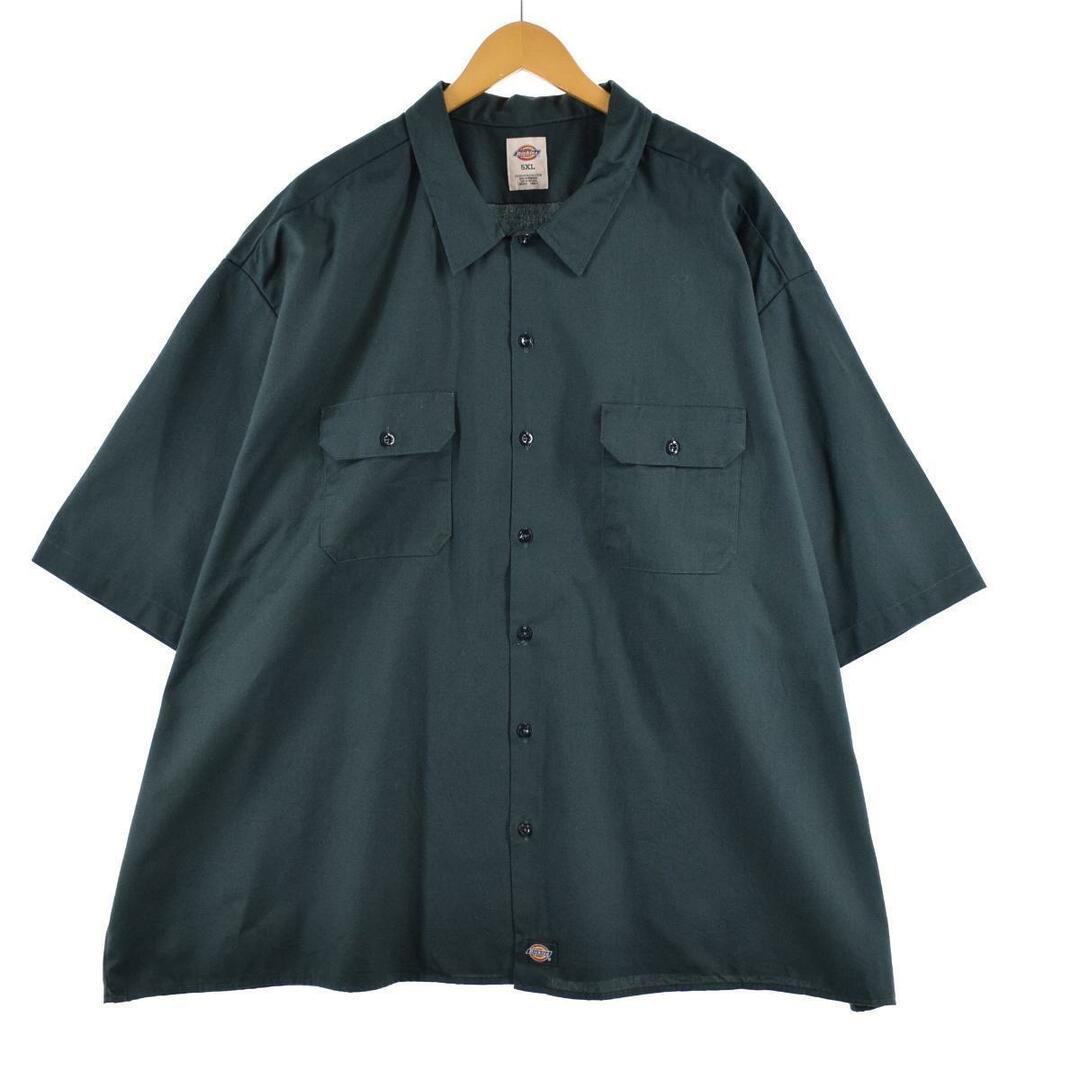 Dickies(ディッキーズ)の古着 ディッキーズ Dickies 半袖 ワークシャツ フリーサイズ /eaa311497 メンズのトップス(シャツ)の商品写真