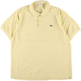 ラコステ(LACOSTE)の古着 ラコステ LACOSTE フランス企画 半袖 ポロシャツ 6 メンズL /eaa327533(ポロシャツ)