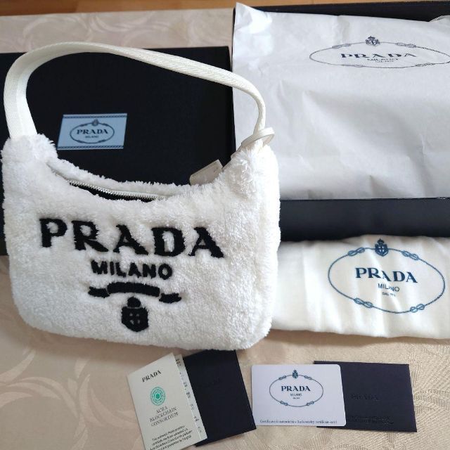 《PRADA》テリーミニバッグ・ブラック