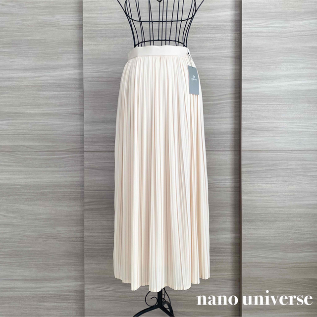 nano・universe(ナノユニバース)の新品◇nano universe ナノユニバース　洗濯機洗い可能プリーツスカート レディースのスカート(ロングスカート)の商品写真