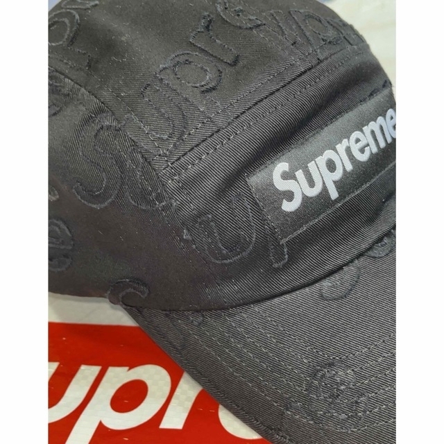 【新品・未使用】 Supreme  Lasered Twill Camp Cap 2