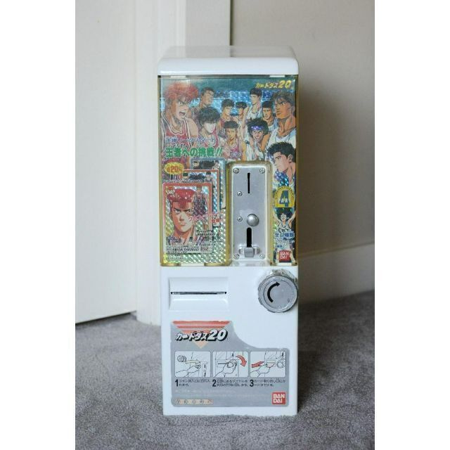 bandai バンダイ　　カードダス　　レッド　カード自販機