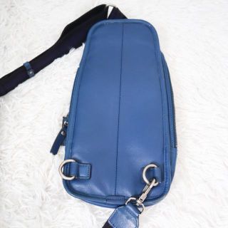 BURBERRY BLACK LABEL - BURBERRY BLACK LABEL レザーボディバッグ
