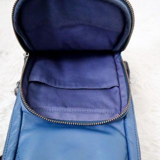 BURBERRY BLACK LABEL - BURBERRY BLACK LABEL レザーボディバッグ