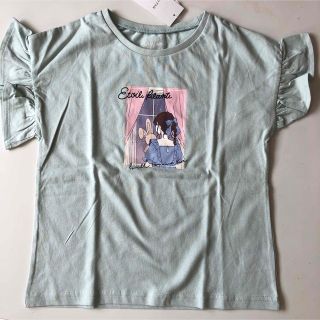 エニィファム(anyFAM)のanyFAM　Tシャツ　130　新品　ミント　エニィファム　半袖(Tシャツ/カットソー)