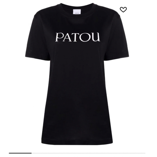 PATOU(パトゥ)のPatou logo t-shirt in organic cotton レディースのトップス(Tシャツ(半袖/袖なし))の商品写真