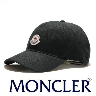 モンクレール(MONCLER)の新品 MONCLER キャップ ブラック(キャップ)