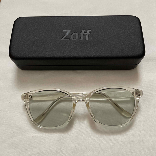 Zoff クリアカットサングラス 試着のみ ご希望によりケースあり | www
