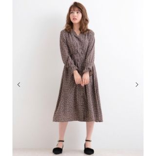 マジェスティックレゴン(MAJESTIC LEGON)のマジェスティックレゴン  ヴィンテージ小花柄ワンピース(ロングワンピース/マキシワンピース)