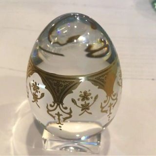 【バカラ】BACCARAT エッグ スタンド付き