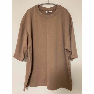 ユニクロ(UNIQLO)のUNIQLO ユニクロ エアリズムコットンオーバーサイズTシャツ(Tシャツ/カットソー(半袖/袖なし))