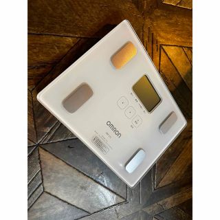 オムロン(OMRON)のOMRON 体重計 体重体組成計 HBF-212 カラダスキャン(体重計/体脂肪計)