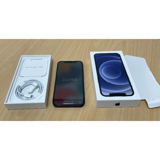 アップル(Apple)のiPhone12 本体　ブラック 64GB 　中古　美品　SIMフリー(スマートフォン本体)