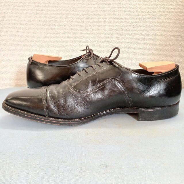 1950s　JACK DANIELS　LEATHER SHOES メンズの靴/シューズ(ドレス/ビジネス)の商品写真